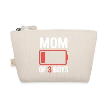 Batterie maman de trois garçons - Trousse biologique - nature - Devant