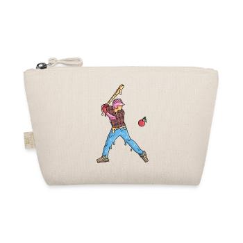 Baseball Baseballer Eiscreme Jungen Baseballspiele - Bio-Täschchen - Natur - Vorne