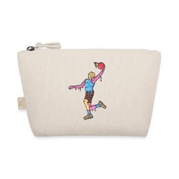 Basketballspieler Basketballer Eiscreme Basketball - Bio-Täschchen - Natur - Vorne