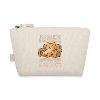 Sarcasme Chat qui dit Légende du canapé - Trousse biologique - nature - Devant