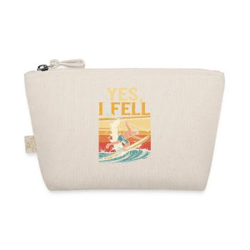 Stand Up Paddle Yes I Fell - Organic Pouch - nature - Front