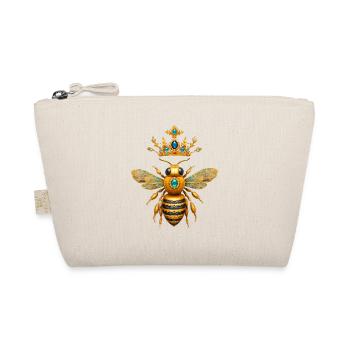 Queen Bee Bienenkönigin - Organic Pouch - nature - Front