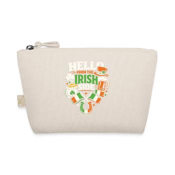 Hello from the Irish Side | St. Patrick's Day - Bio-Täschchen - Natur - Vorne