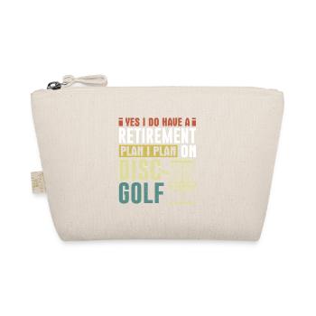 Disc Golf Gifts Disc Golf - Organic Pouch - nature - Front