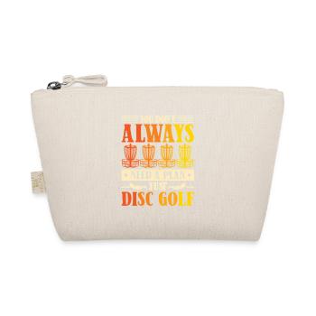 Disc Golf Gifts Disc Golf - Organic Pouch - nature - Front