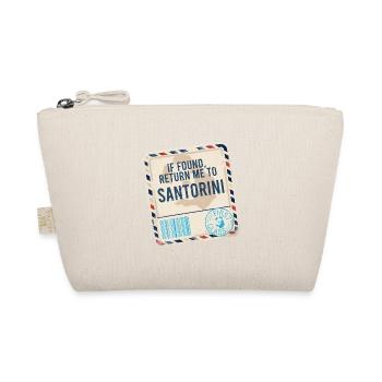 Si on les trouve, retourne à Santorin - Trousse biologique - nature - Devant