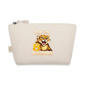 Its My 8 Birthday Wild Birthday - Organic Pouch - nature - Front