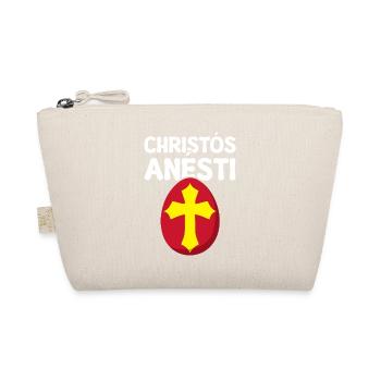 Christos Anesti Griechisches Osterei - Bio-Täschchen - Natur - Vorne