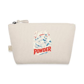 Snowboard | J’ai la poudre | Neige poudreuse - Trousse biologique - nature - Devant