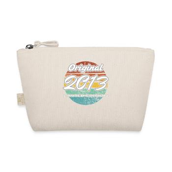 13th Birthday 2013 Boys and Girls Gift - Organic Pouch - nature - Front