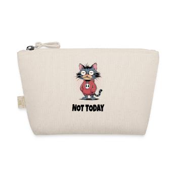 Chat fatigué Pas Aujourd’hui – Humour de chat - Trousse biologique - nature - Devant