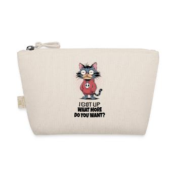 Je me suis levé chat – Drôle de diction de chat - Trousse biologique - nature - Devant