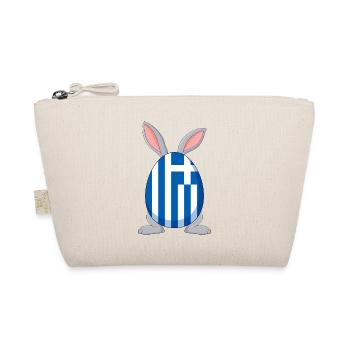 Kleiner Tsourekaki-griechischer Oster-Pascha-Hase - Bio-Täschchen - Natur - Vorne