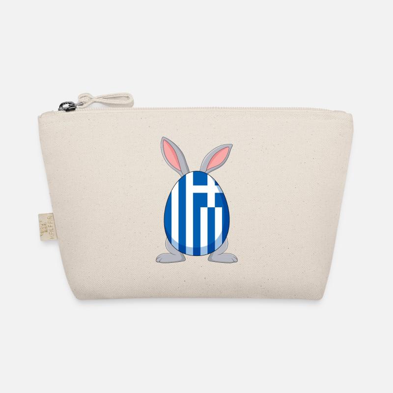 Little Tsourekaki Greek Easter Pascha Rabbit Bunny Organic Pouch