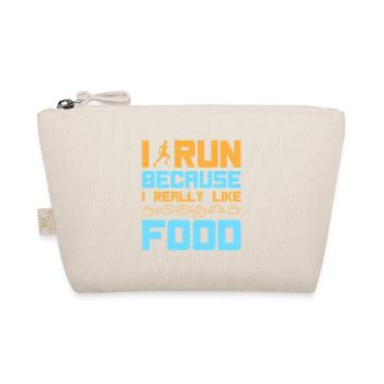 Courir Je cours J’aime la nourriture Marathon - Trousse biologique - nature - Devant