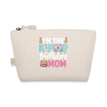 I'm The K-Pop Birthday Mom - Bio-Täschchen - Natur - Vorne