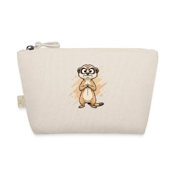 Caricature de Suricate Douteuse - Trousse biologique - nature - Devant