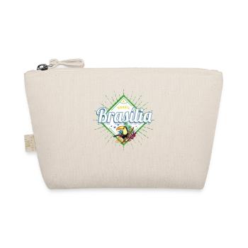 Brasília Distrito Federal Brazil Toucan Souvenir - Organic Pouch - nature - Front