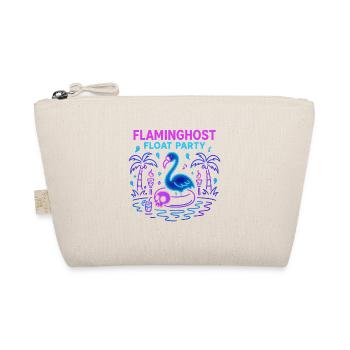 Flaminghost Float Party Halloween Pool - Organic Pouch - nature - Front