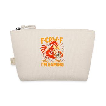 F-Caw-F I'm Gaming Humor Funny - Organic Pouch - nature - Front