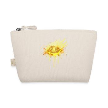 Mystic Eye Gold Edition – Urban Street Art Auge - Bio-Täschchen - Natur - Vorne