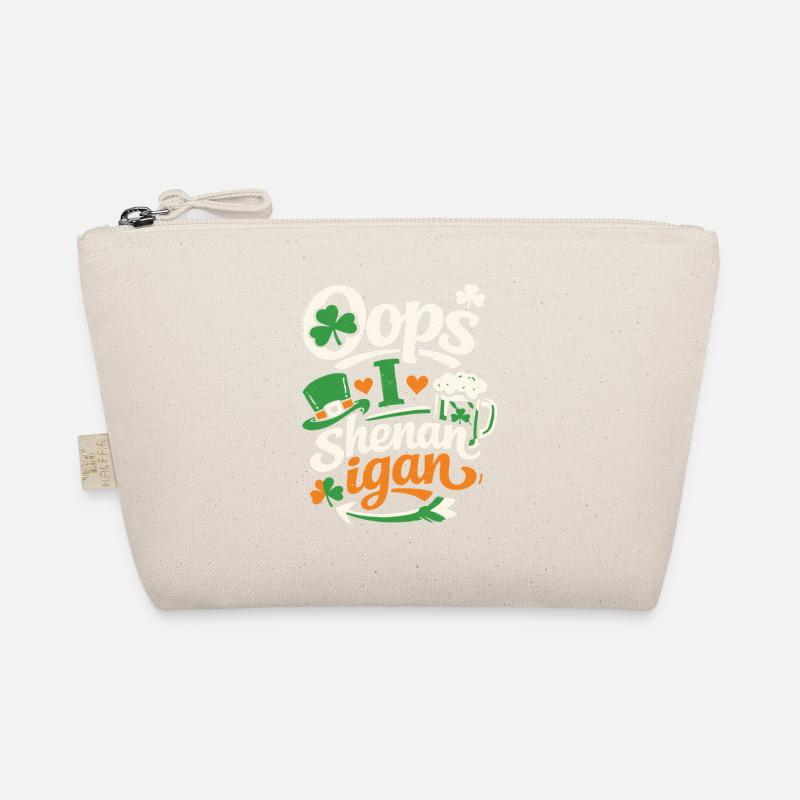 Oops I Shenanigan St Patrick's Day pun Organic Pouch