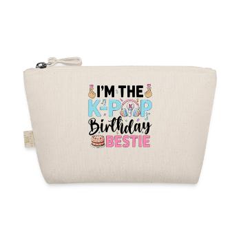 I'm The K-Pop Birthday Bestie - Bio-Täschchen - Natur - Vorne