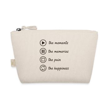 Pleine conscience, moments, souvenirs, bonheur - Trousse biologique - nature - Devant