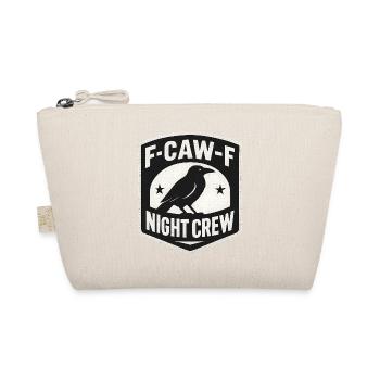 F-Caw-F Équipe de Nuit Corbeau Corbeau Humour de Nuit - Trousse biologique - nature - Devant