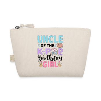 Oncle de la fille d’anniversaire K-Pop - Trousse biologique - nature - Devant