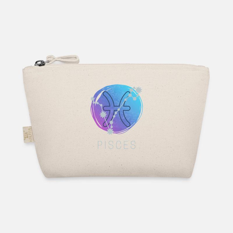 Pisces Pisces Zodiac Horoscope Astrology Organic Pouch