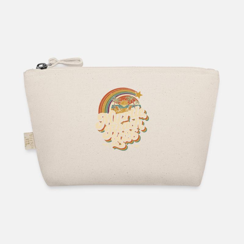 Myrtle Beach 2026 Retro Sunset Organic Pouch