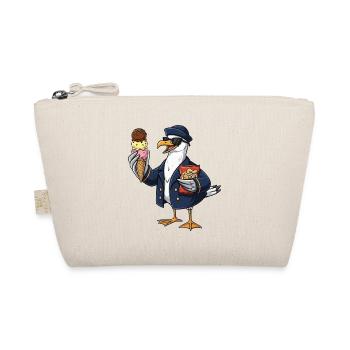 Capitaine mouette cool avec glace et chips - Trousse biologique - nature - Devant