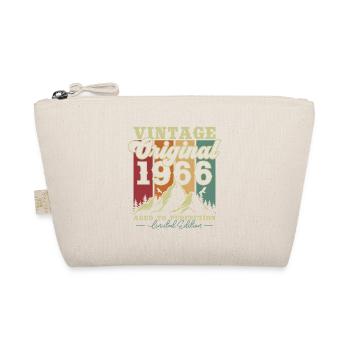 Original 1966 Vintage Vintage Birthday Retro - Organic Pouch - nature - Front