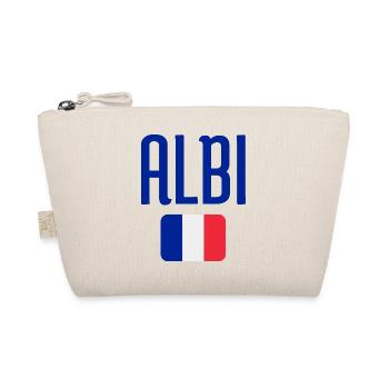 Albi France Flag Emblem - Organic Pouch - nature - Front