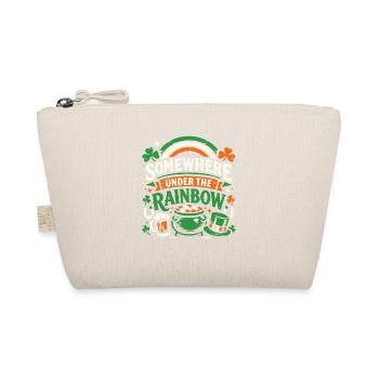 Under The Rainbow | St. Patrick's Day - Organic Pouch - nature - Front