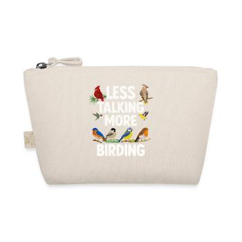 Bird Watching Birding Bird Watcher Vogel-Nerd - Bio-Täschchen - Natur - Vorne