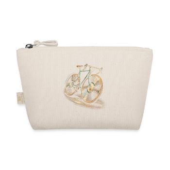 Vinyl Sammler Plattensammler Schallplatten Fahrrad - Bio-Täschchen - Natur - Vorne