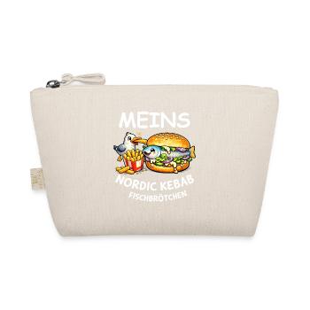 Lustiges Fischbrötchen Küstenhumor Nordsee Ostsee - Bio-Täschchen - Natur - Vorne