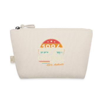 1986 Original Vintage Birthday Gift - Organic Pouch - nature - Front