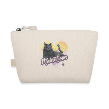 Design vintage de chat Maine Coon pour chats amis - Trousse biologique - nature - Devant