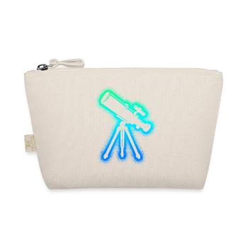 Telescope Astronomer Men Children Boys Astronomy - Organic Pouch - nature - Front