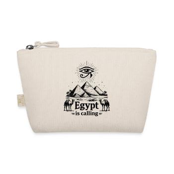 Egypt is calling Pharaoh Ägypten Urlaub - Bio-Täschchen - Natur - Vorne
