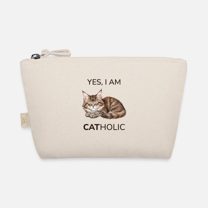 Ja, ich bin katholisch Bio-Täschchen
