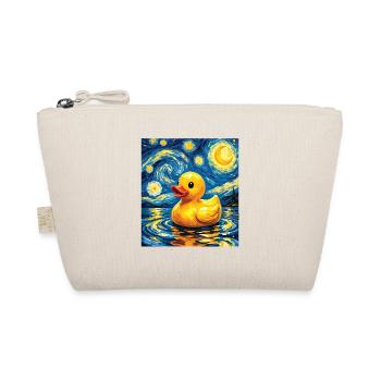 Nuit étoilée Art du canard en caoutchouc Amant du canard - Trousse biologique - nature - Devant