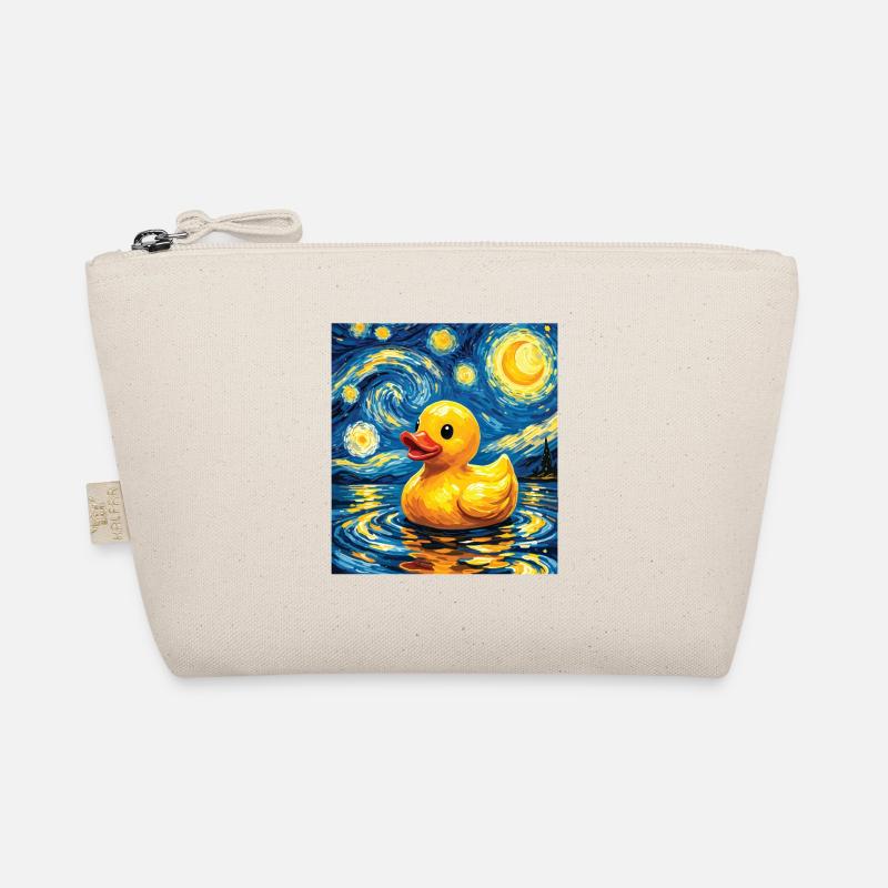 Nuit étoilée Art du canard en caoutchouc Amant du canard Trousse biologique