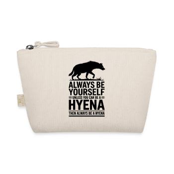 Paroles de la hyène Hyène Drôle de cadeau de hyène - Trousse biologique - nature - Devant