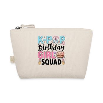 K-Pop Birthday Girl Squad - Bio-Täschchen - Natur - Vorne