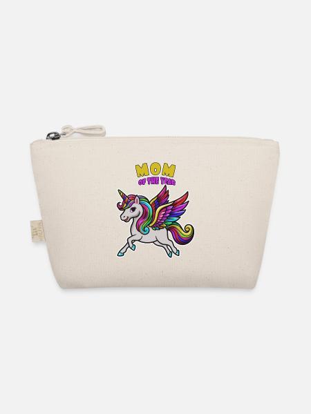 Mother of the Year Unicorn - Organic Pouch - nature