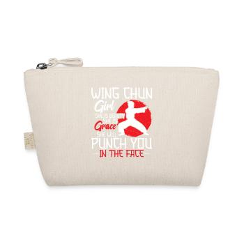 Wing Chun Sifu Kung-Fu-Ausbilder Wing Chun - Bio-Täschchen - Natur - Vorne